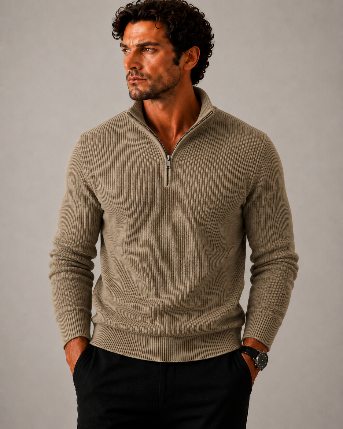 Premium Wool Turtleneck