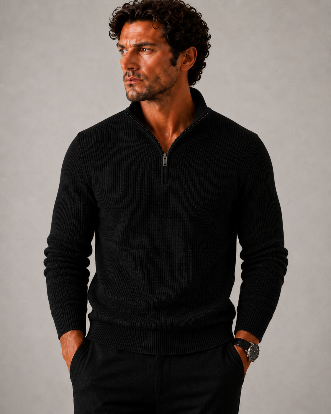 Premium Wool Turtleneck